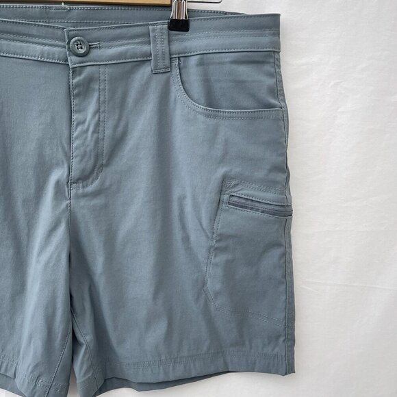 Eddie Bauer Cargo Hiking Utility Shorts Casual Outdoor Plus Size Blue Womens‎ 16 - Picture 4 of 12